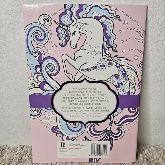 Mythical Creatures Coloring Book - Picture 2 of 6